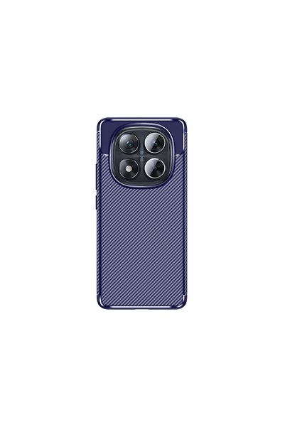 zore Xiaomi Redmi Note 14 Pro Plus Case Carbon Look Silicone with Camera Prot...