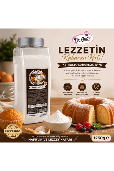 Gusto KABARTMA TOZU 1250GR