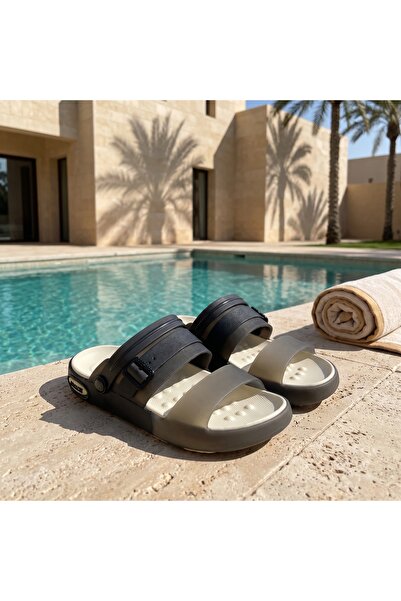 Fuzhoulanyang Men’s Summer Sandals, Lightweight Breathable Slippers, Comforta...