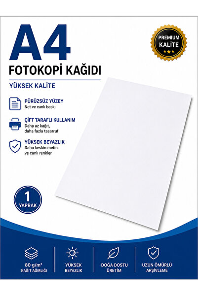 Baykuş A4 Kağıdı 1 Adet