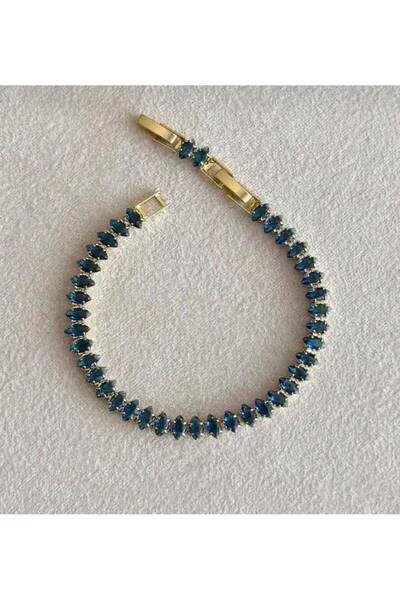 Haziran Accessory, Waterway Model Colorful, Gold, Silver Steel Bracelet