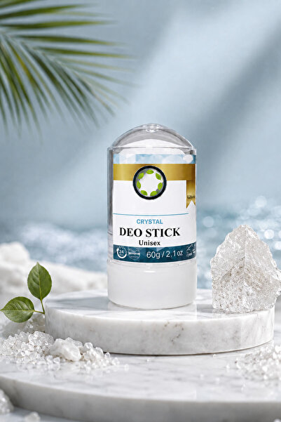 pasilla Tuz Taşı 60g | Kristal Doğal Tuz Içeren Alum Deo Stick 60 Gr | Deodorant