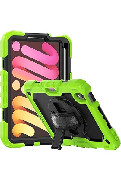 SIGLOO Husă Shockproof Armor 360° cu Folie pentru iPad Mini 7/6 8.3 inch Stan...