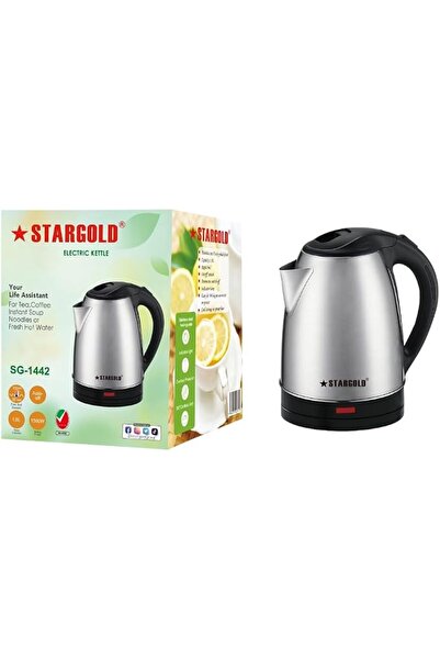 Stargold Electric Kettle 1.5L Capacity 1500W Quick Boil Auto Shut OFF & 360 D...