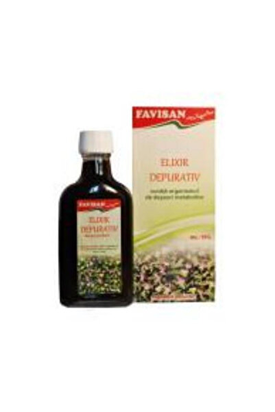Favisan Elixir Depurativ Favisan, 200 ml