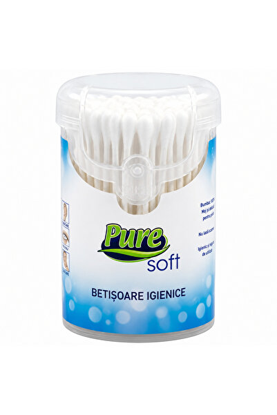 Pure Bețișoare de bumbac 100 bucăți