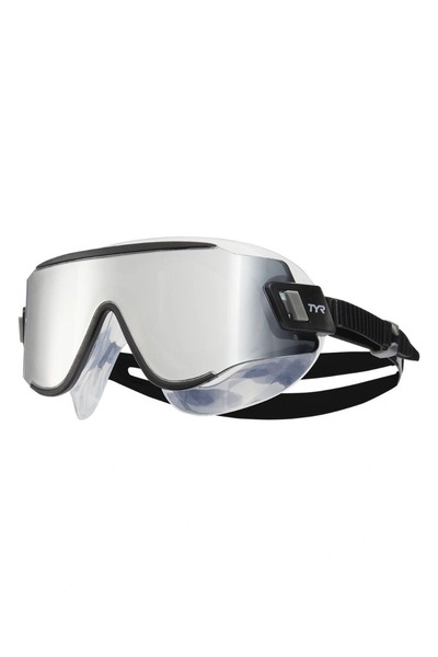 TYR Tidalwave Mirrored Swimming Mask (Silver)