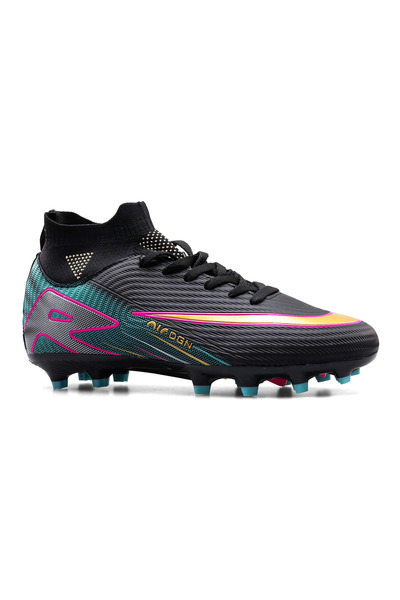 Elit Dugana 1111 Black Semi-Professional Men's Football Boots with Socks