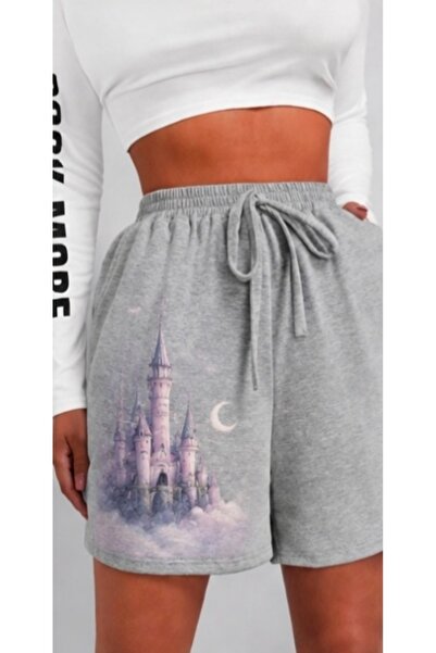 classy moda Unisex Oversize Relaxed Fit High Waist Special Design Printed Sum...
