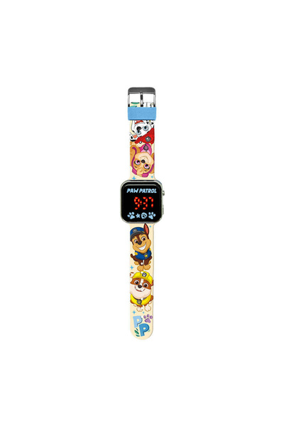 KIDS LICENSING Ceas Paw Patrol cu ecran LED pentru copii, cu funcție de ceas