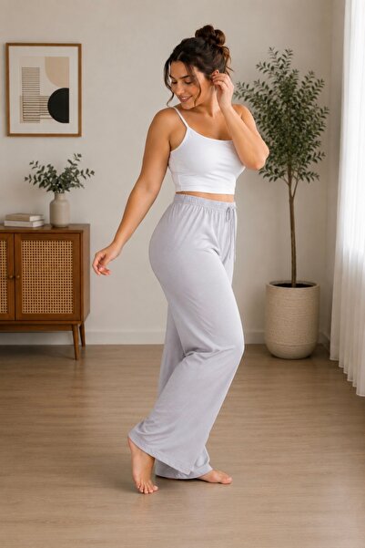 Avero Women's Viscose Pocketless Battal - Regular - Pants Relaxed Fit Plus Size