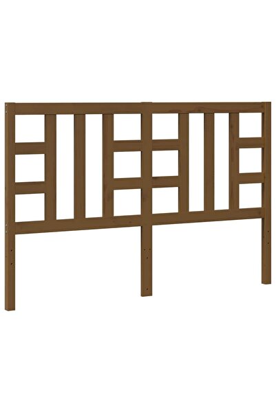 vidaxl Tăblie de pat, maro miere, 156x4x100 cm, lemn masiv de pin