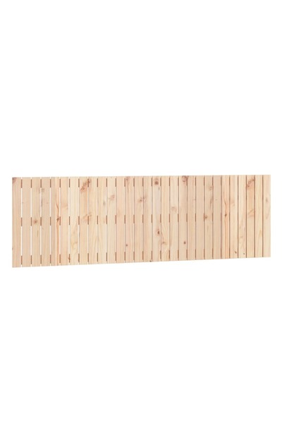 vidaxl Tăblie de pat pentru perete, 185x3x60 cm, lemn masiv de pin