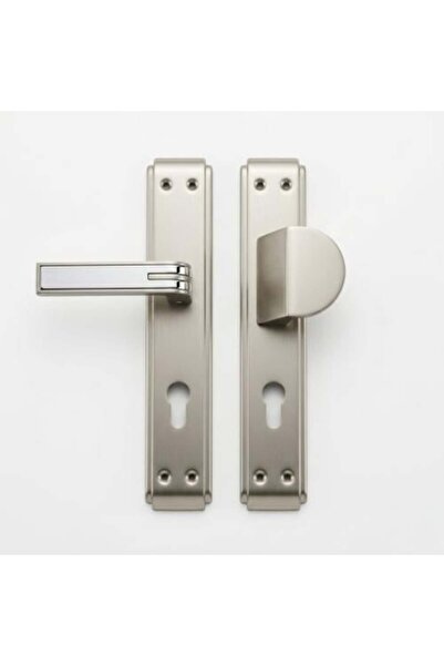 KANA Main Door Handle Set (Movable Handle and Fixed Puller) Long Plate Korm M...