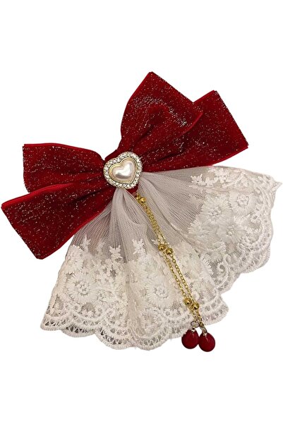Arabest Elegant Lace Bow Hair Clip,Barrettes for Women,Girls,Strong Grip,for ...