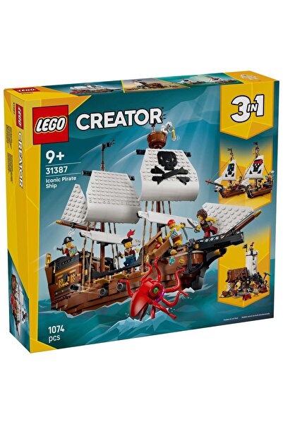 LEGO ® Creator - Corabie de pirati emblematica (31387)