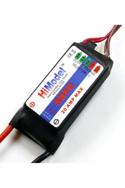 HiModel Intrare BEC externă 6-50V, ieșire 5-9V/ 20A (UBEC)