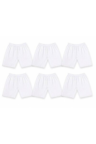 SADEN Kit 6 Pieces Panties Women's Shorts 100% Cotton with Lace Details Fulvo