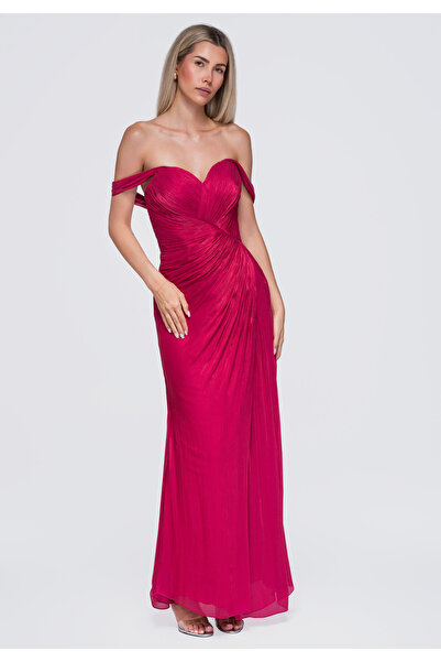 Larica Women's Evening Dress, Maxi Length, Sweetheart Neckline LA-OM-DLR421