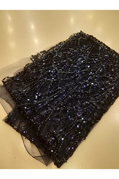 Safir Kumaş Kesip Aplik yada Motif Çıkarmalık Top Sonu Dantel 55 cm