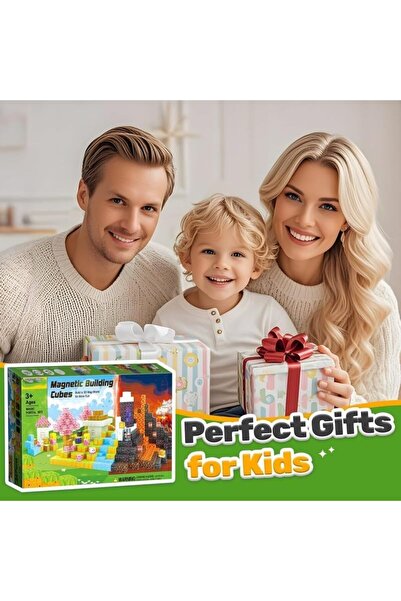 Yıldızan Ysf Shop Magnetic Building Cubes, Magic Portal Set, 100 Pieces, for ...