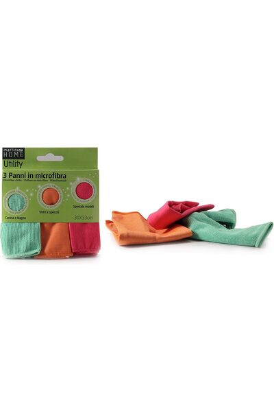 martini MICROFIBRE CLOTHS SET OF 3