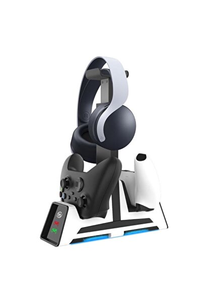 Jys P5113 Μαγνητική Βάση Φόρτισης για Χειριστήρια (PS5/PS4/Switch) και Βάση Α...