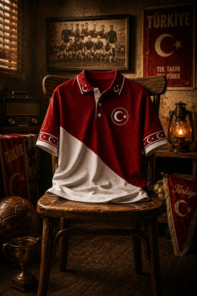 MECH BUTİK Turkey Special Design Polo Neck T-Shirt Women-Men-Children T-Shirt
