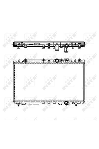 NRF Radiator Racire Motor MAZDA 626 4