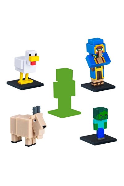 MINECRAFT 3D Toppeez 5'li Figür Seti 18261 Model 1