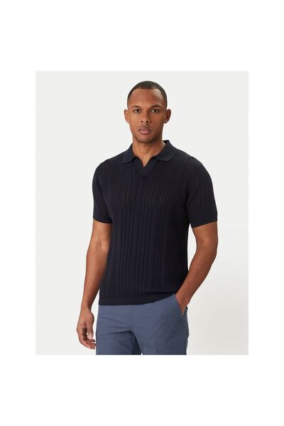 Karl Lagerfeld Polo bărbați 655016-562304 Bleumarin