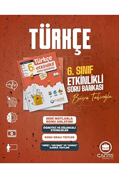 Çanta Yayıncılık ÇANTA 6.SINIF TÜRKÇE ETKİNLİKLİ SORU BANKASI