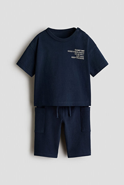 H&M 2 Parçalı Pamuklu Set