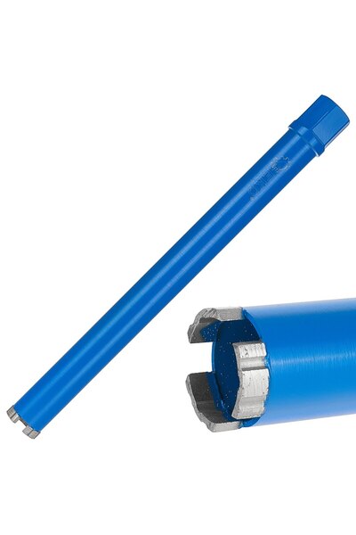GEKO Carotieră diamantată pentru găurire umedă / uscată, 42 x 10 x 450 mm 3T,...