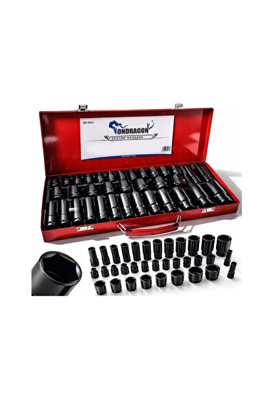 Ondragon Set de chei tubulare de impact, 1/2 ", 8-32 mm, 35 piese, OD 4043