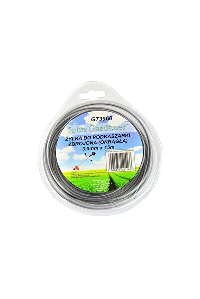 GEKO Fir de tuns iarba pentru mașini de tuns iarba, rotund, oțel-plastic, 3mm...
