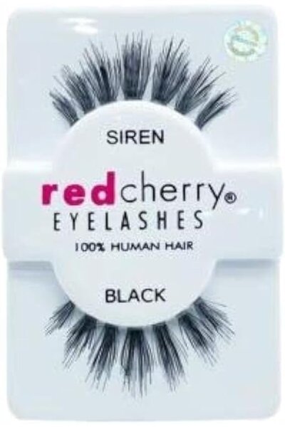 red cherry lashes ريد شيري - رموش شعر أسود