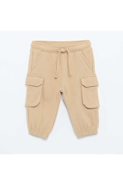KIABI Multi-pocket jogging bottoms BEIGE