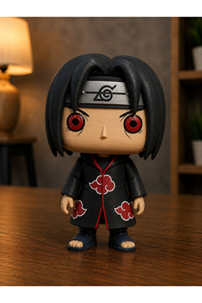 3d layer craft İtachi Uchiha Funko Pop Figür 12 Cm Anime Hayran Hediyesi