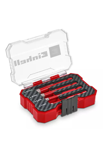 Kwb Set de burghie diamantate Einhell XS-CASE 4 bucati taiere uscata taiere c...