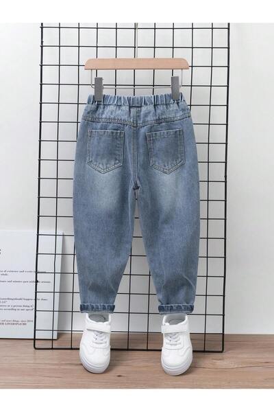 JO FASHION Boys' Casual Loose Jeans, Fashionable Fall/Winter Style