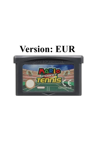 Choice بطاقات ألعاب GBA من Bandai EUR-Power Tennis بـ 19 نمطًا، إصدار أوروبي ...