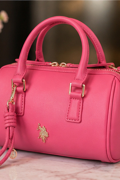 U.S. Polo Assn. USPA BOSTON BAG US6577,PINK