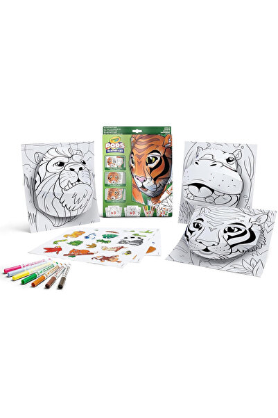 Crayola : POPs 3D Coloring Book - Jungle