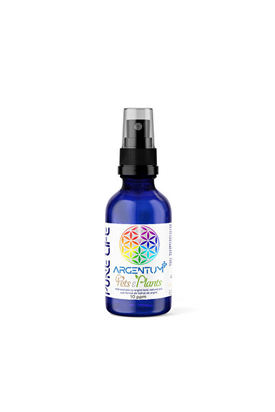 PureLife ARGENTUM+ Pets & Plants 10ppm 60ml pulverizator