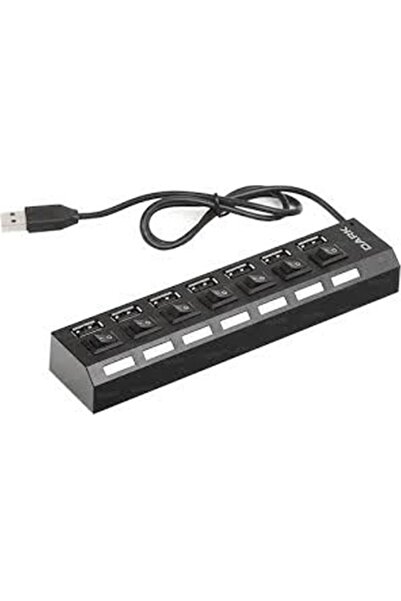 Dark 7 Port Anahtarlı USB2.0 HUB DK AC USB272
