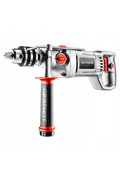 graphite Mașină de găurit cu percuție 1050W, mandrină 16 mm, 2 trepte de vite...