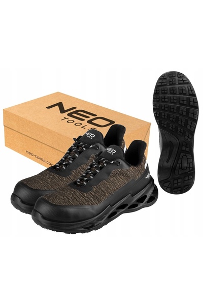 NEO Tools Ghete de protecție S1 SR cu bombeu metalic FO, mărimea 44, 82-169-4...
