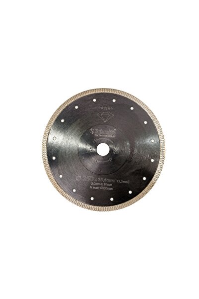 SCHMITH Disc diamantat 250 mm 25,4 GRESU PŁYTEK
