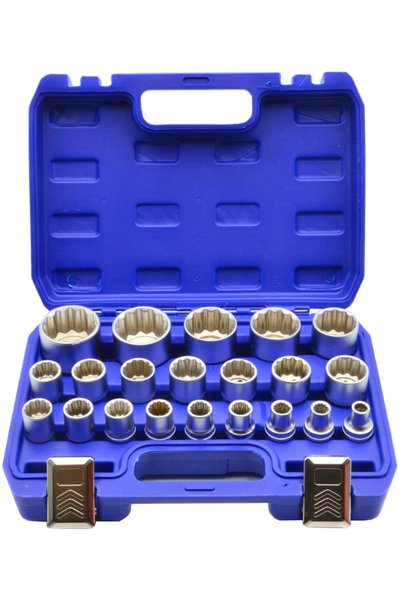 stoner SET DE 12 CHEI CU LOCHE ANGULARE CU PRINDERE DE 1/2 " CrV 8-36 mm 21 EL.